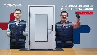 Aprende a armar una puerta Euroalum 3500 [upl. by Dorry]