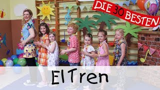 👩🏼 El Tren  Singen Tanzen und Bewegen  Kinderlieder [upl. by Krystalle]