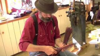 Making a Braided Rooster Tail style broom [upl. by Ecallaw175]