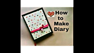 How to Make Diary  DIY Paper Crafts [upl. by Caryl]