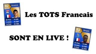 FIFA 13 Ultimate Team Les TOTS Francais en LIVE  HD FR [upl. by Richella94]