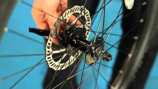 How to install quick release front wheel on bicycle [upl. by Frick]