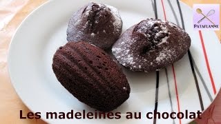 Les madeleines au chocolat  La recette simple et rapide [upl. by Aramas406]