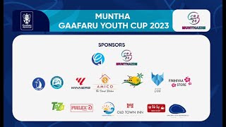 Muntha Gaafaru Youth Cup 2023  X Generation vs Vipers [upl. by Darsie597]