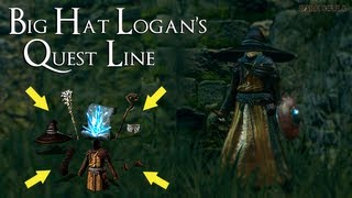 Dark Souls  How To Get All Of Big Hat Logans ItemsSpells amp Completing His Quest Line [upl. by Goldi]