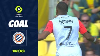 Goal Arnaud NORDIN 47  MHSC FC NANTES  MONTPELLIER HÉRAULT SC 03 2223 [upl. by Llerehs805]