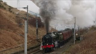 46115 massive slip on Shap on The WCME 8314 [upl. by Fernando818]