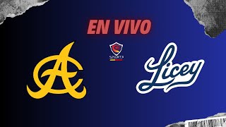 LICEY VS AGUILAS EN VIVO [upl. by Ecyor]