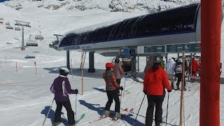 Skigebiet Zugspitzplatt Sonnenkarbahn [upl. by Pass]