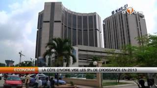 La Côte dIvoire vise les 9 de croissance en 2013 [upl. by Wright]