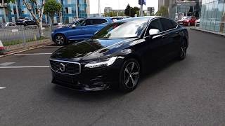 2019 Volvo S90 RDesign D4 190hp Automatic Heated Sport Seats [upl. by Nellir441]