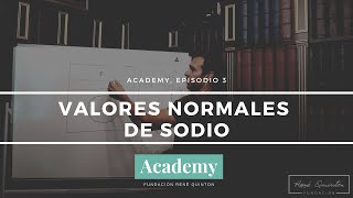 ¿Cuáles son los valores normales de sodio [upl. by Edy120]