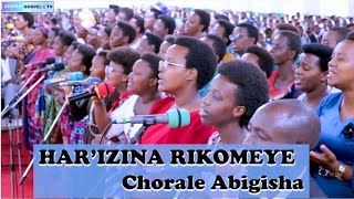 HARI IZINA RIKOMEYE Chorale Abigisha Culte du 07042024 Eglise Pentecôte de Kibenga [upl. by Lohner855]