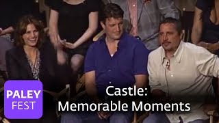 Castle  Memorable Moments on Set Paley Center Interview [upl. by Nnyre]