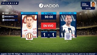 LIGA 1 BETSSON  FINAL IDA  Universitario vs Alianza Lima por RADIO OVACION [upl. by Rosenkranz969]