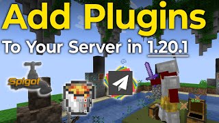 How To Add Plugins to Your Minecraft Server 1201 [upl. by Glynda]