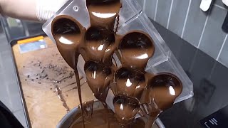 6BEST Delicious Korean Chocolate Dessert  Korean street food [upl. by Lunn746]