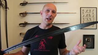 1796 light cavalry sabre The Osborn amp Gunby adaptation [upl. by Lepp]