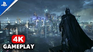 Batman Arkham Knight PS5 Free Roam Across Gotham City Gameplay 4K [upl. by Allbee]