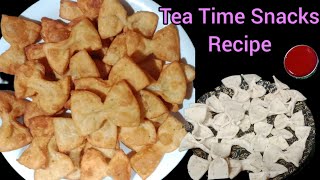 evening snacks recipe storable snack recipes with wheat flour nimki recipe [upl. by Innek]