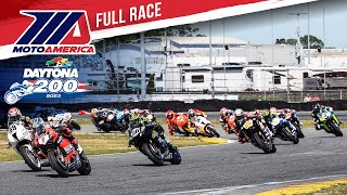 2023 MotoAmerica Daytona 200  FULL RACE [upl. by Noxas]