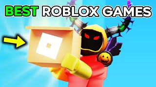 TOP 10 Best Roblox Games YOU NEED TO PLAY [upl. by Aynekal956]