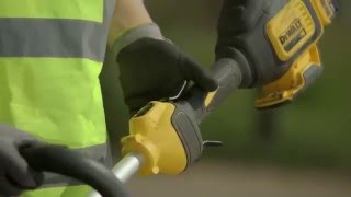 DeWalt DCM561P1 Cordless 18V BRUSHLESS Line Trimmer Product Reviews [upl. by Lleda]