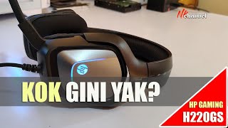 Nyobain Headset 200 ribuan  HP Gaming Headset H220GS [upl. by Gnak175]