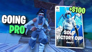 I went PRO in 7 days in Fortnite [upl. by Kamin]