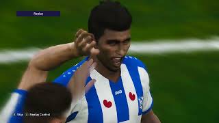 Heerenveen  ALMERE  ERE PES 2021 GAMEPLAY [upl. by Nonnac782]