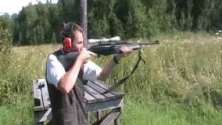 Benelli R1 quick shooting practise 3006 SPRINGFIELD 110 Yards [upl. by Rednirah]