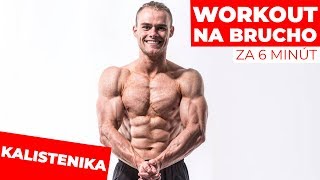 6 minútový workout na brucho  Michal Barbier  Kalistenika [upl. by Fridell]