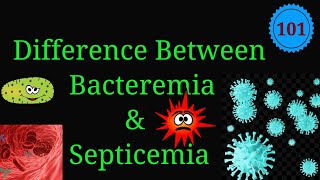 Difference Between Bacteremia and Septicemia EnteMicrobialWorldmicrobiology infection bacteria [upl. by Salinas129]