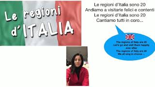 Geografia le regioni d’italia I CAPOLUOGHI LIS [upl. by Llorrac]