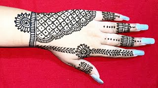 New stylish arabic mehndi design  easy mehndi design simple mehndi design  mehndi design mehndi [upl. by Arrimat161]