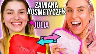 ♦ Zamiana kosmetyczek z Julią Żugaj ❤️ Zamiana stylów i kosmetyków ♦ Agnieszka Grzelak Beauty [upl. by Hotze]