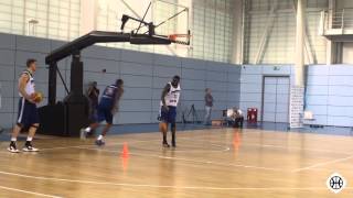 Big Man Drills at GB Senior Mens Training Camp with Guy Goodes [upl. by Checani]