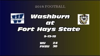 Washburn at Fort Hays State 91518 L 2430 [upl. by Aken]