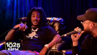 Mozzy Interview with Sooshe  KSFM [upl. by Suivat]