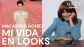 Macarena Gómez explica sus looks más estelares  Mi vida en looks  VOGUE España [upl. by Leivad27]