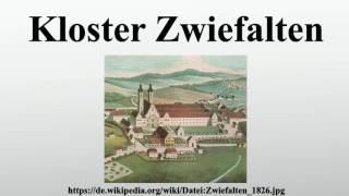 Kloster Zwiefalten [upl. by Nekial]