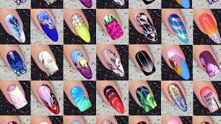 Nail Art Designs 20nails  Best Nail Art Compilation [upl. by Anorahs]