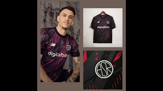 Maglie calcio a poco prezzo  Maglia Roma di Terza 202223 [upl. by Sarene]