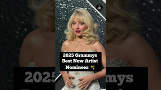 The 2025 Grammys Best New Artist Nomineesgrammys music [upl. by Rozanna954]