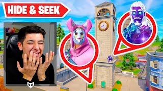 TILTED TOWERS HIDE amp SEEK in Fortnite Chapter 3 [upl. by Etra]