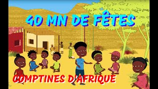 ON FAIT LA FETE  comptines africaines avec paroles [upl. by Asyen]