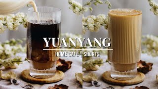 Yuanyang  Coffee with tea  Home Cafe  Hongkong Yuanyang  Yuenyeung  Kopi Cham  YouTube Shorts [upl. by Octavus940]