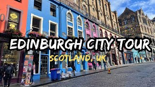 Edinburgh Scotland Old Town Walk Tour 2024  Victoria Street  4K [upl. by Debbee]