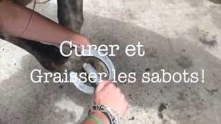 Tuto n°5 Curer et graisser les sabots [upl. by Cypro648]