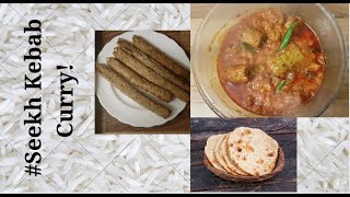 Seekh Kebab Curry Recipe [upl. by Melda]